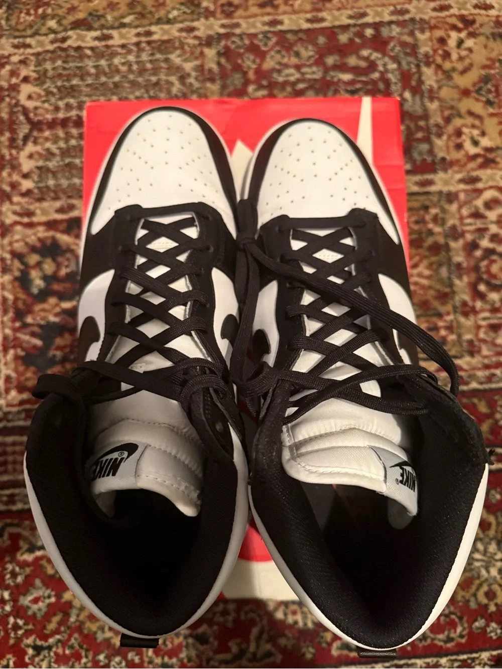 Nike Dunk High Panda Black White High-Top Sneakers